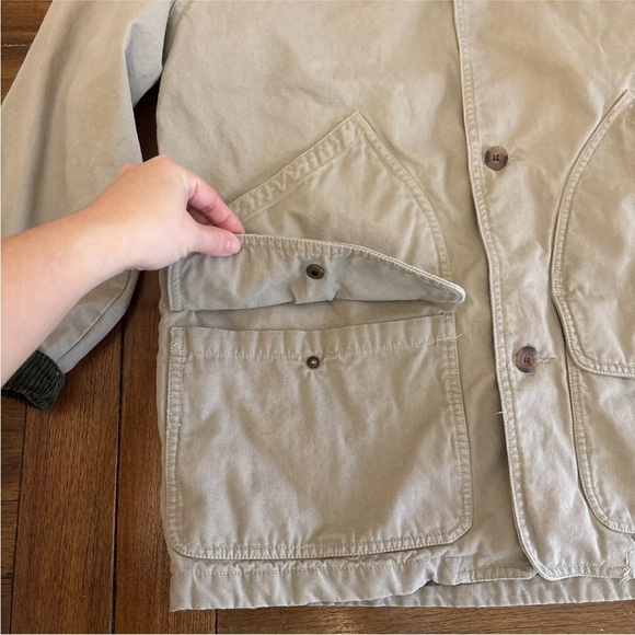 Woodsman ATA Barn Chore Mens Corduroy Jacket Gorpcore Y2K Carhartt Style Medium - Picture 4 of 15